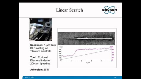 scratch test tribology|3D Scratch Tester .